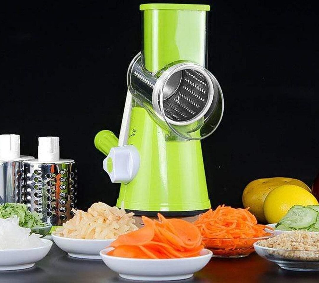 Manual Vegetable Cutter Slicer Multifunctional Round Slicer Gadget Multifunction Kitchen Gadget Food Processor Blender Cutter