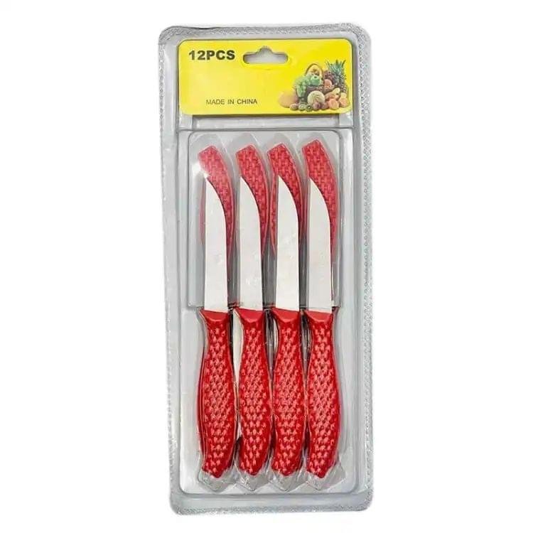 12-pcs kitchen knife set